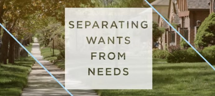 RE/MAX Own It: Separating Wants From Needs