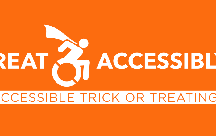 Accessible Trick Or Treating blog header