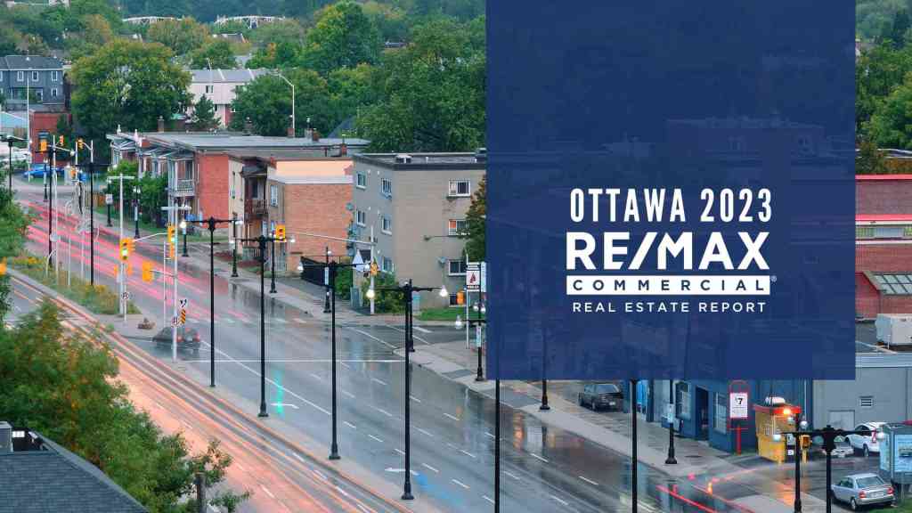 Ottawa commercial real estate report with logo